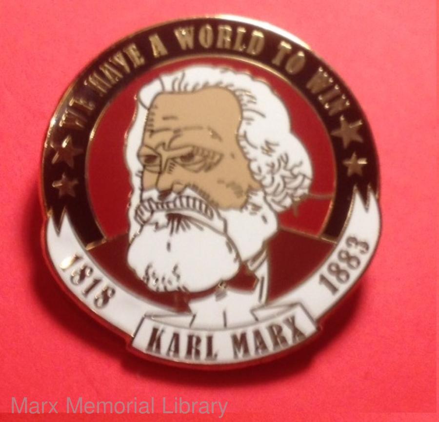 Marx badge [round]