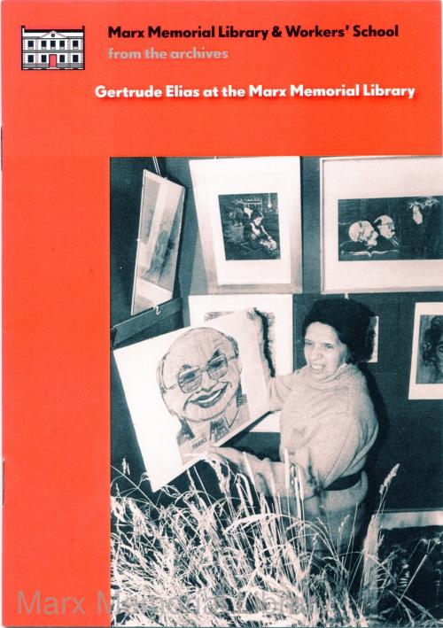 Gertrude Elias pamphlet